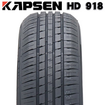 2023年製 新品 4本価格 会社宛 送料無料 165/65R14 79H 夏 KAPSEN HD918 ソリオ ハスラー ウェイク ルーミー トール タンク 特価 NO,FF118_画像2