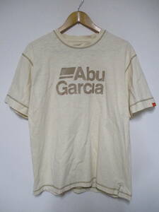 AbuGarcia アブガルシア 刺繍ロゴ Tシャツ Oサイズ