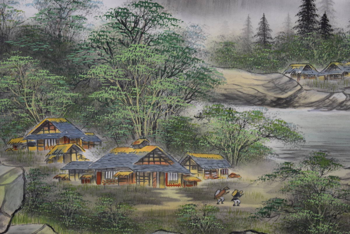 不詳/作者不明/雪中美人図/布袋屋掛軸HH-200 不詳/作者不明/雪中美人図/布袋屋掛軸HH-200 不詳/作者不明/雪