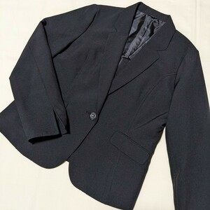 +FS7 FOVL formal lady's 13 number 13AR jacket tailored jacket black plain unlined in the back business ceremony ceremonial occasions 