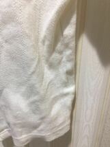 ★シモネッタ/simonetta　80㎝★ベビー/丸襟半袖ブラウス(白色)/袖口に可愛いリボン付きs71_画像3