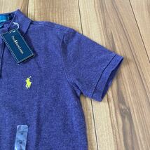 新品 90s POLO by RALPH LAUREN ポロ ラルフローレン ポロシャツ 半袖 ポニーロゴ 定番 デッドストック サイズXS 玉mc1520_画像2