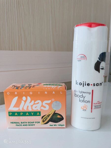 Kojic lotion & Likas papaya 