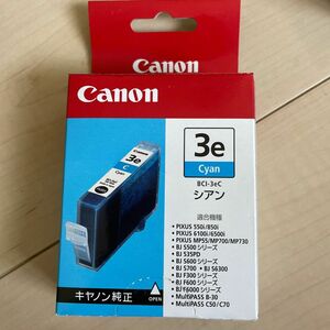 【 Canon】 純正インクカートリッジ　シアン　BCl-3eC 4480A001 キャノンインクカートリッジ