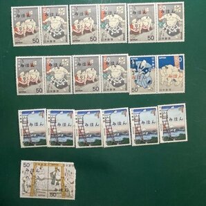 ＊みほん切手 相撲絵シリーズ １０種の画像4