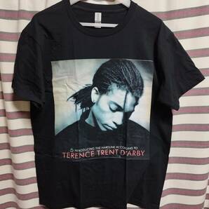 テレンストレントダービー（Terence Trent D'Arby）『T.T.D. 』 BIGプリント バンドTシャツ【 黒 Lサイズ 】★送料無料/新品 80'sの画像1