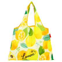 ☆ Lemon エコバッグ おしゃれ 折りたたみ デザイナーズジャパン かわいい コンパクト 軽量 軽い マイバッグ ショッピングバッグ 大きい_画像2