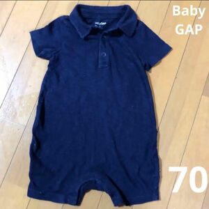 babygap ロンパース　ネイビー　70センチ