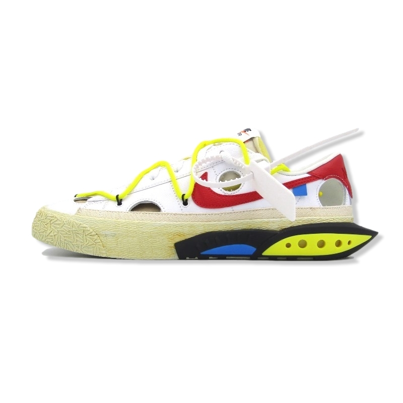 Off-White Nike Blazer Low White and University Red 27.5cm DH7863