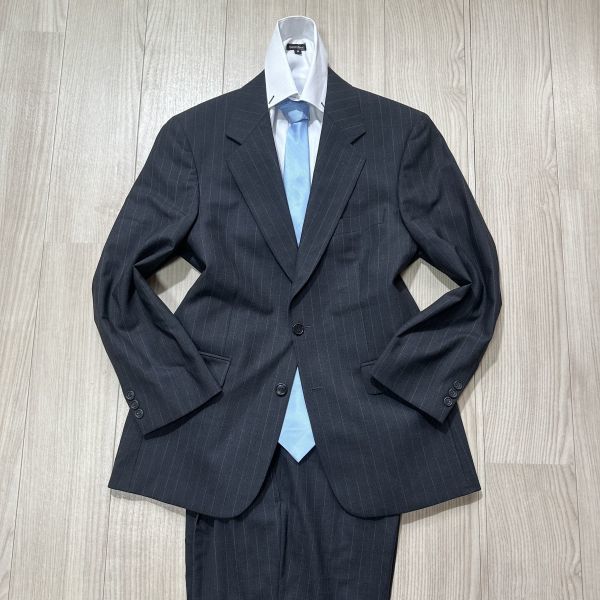 圧巻の存在感】 ヒューゴボス HUGO BOSS ヴァージンウール 50(L〜XL