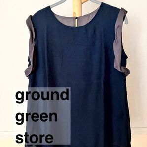 ground green store ノースリーブ