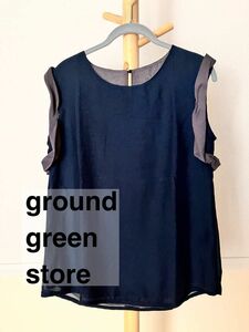 ground green store ノースリーブ