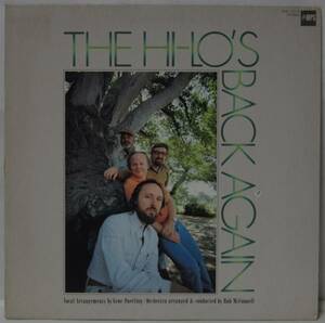 中古LPレコード簡易洗浄済み：THE HI-LO'S(ザ・ハイ・ローズ) / BACK AGAIN(バック・アゲイン) (国内盤：KUX-121-P)