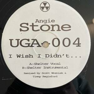 【12inch レコード】Angie Stone 「 I Wish I Didn't」shelter / Timmy Regisford / Label:Underground Access UGA-004