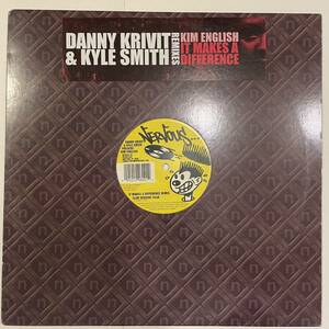 【12inch レコード】Kim English 「It Makes A Difference (Danny Krivit & Kyle Smith Remixes)」