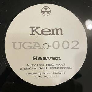 【12inch レコード】Kem 「Heaven」 ※ レーベル:Underground Access UGA-002 / Timmy Regisford / shelter