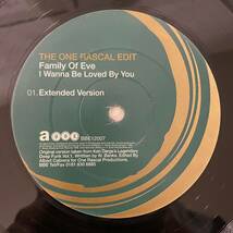 【レコード】Family Of Eve 「 I Wanna Be Loved By You」The One Rascal Edit/BBE12007/Org ver taken from Keb Darge's Deep Funk Vol1_画像1