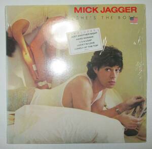 ミック・ジャガー　Mick Jagger　シーズ・ザ・ボス　She's The Boss　LP　レコード　USA盤　ローリング・ストーンズ　Rolling Stones