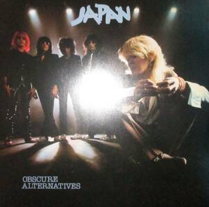 ジャパン　苦悩の旋律　Japan　Obscure Alternatives　LP　レコード　国内盤　デヴィッド・シルヴィアン