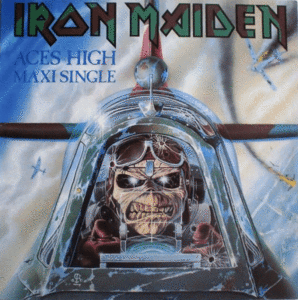 アイアンメイデン　Iron Maiden　エーシズ・ハイ　Aces High　12インチ　 レコード　ヘヴィーメタル　ハードロック