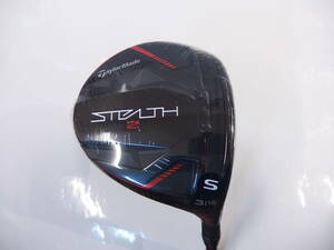 【未使用】 2023 テーラーメイド ステルス2 フェアウェイウッド FW3 TOUR AD CQ 6 Sシャフト / STEALTH2