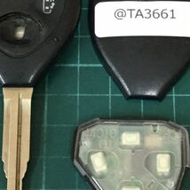 @TA3661 基盤44010 トヨタ 4B スライド キーレス ハイエース AZR60ヴォクシー ノア ポルテ アルファード等 4ボタン_画像3