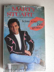 ●未開封カセットテープ　Single 　マーティ・スチュワート　MARTY STUART / kiss me,I'm gone 輸入版　未使用品