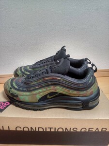 ナイキ　エアマックス97　ジャパンカモ　26cm　オリーブ　ブラック　カモフラ柄　airmax