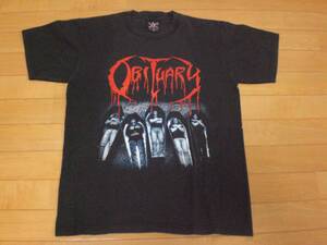 ビンテージ オビチュアリー OBITUARY Tシャツ NYHC CARCASS NAPALM DEATH ARCHENEMY DEISIDE CANNIBAL CORPSE