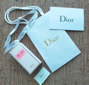 Dior ミスディオール 香水 箱 ショップ袋 ショップカード ChristianDior ローズ&ローズ クリスチャンディオール