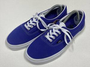 VANS ERA 青紫 キャンバス US8.5 (26.5cm) アメリカ企画限定!! エラ　バンズ