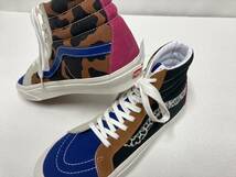 VANS ANAHEIM FACTORY COLLECTION SK-8 Hi ハイトップ スエードｘキャンバス マルチパターン US10 (28cm) バンズ アメリカ企画限定!_画像3