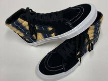 VANS レア!! SK-8 Hi 黒スエード デニム ベージュ US9.5 (27.5cm) アメリカ企画限定!! バンズ ハイトップ_画像2