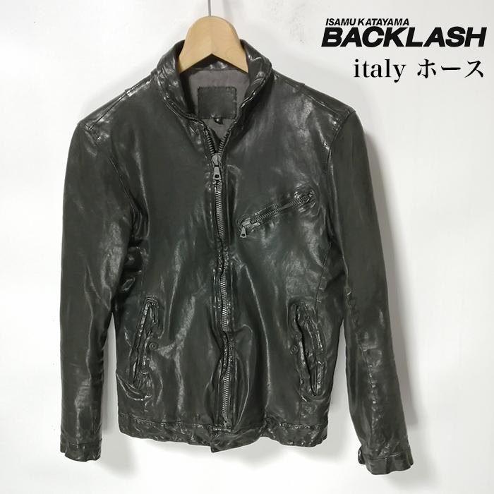 オンラインショップ】 - 未使用級✨ ISAMU KATAYAMA BACKLASH レザーT