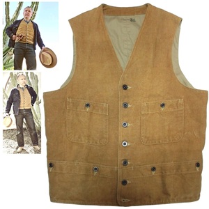 定価20790円 完売品 シュガーケーン×ミスターフリーダム レンジベスト SUGAR CANE × Mister Freedom　SC12515 12.5oz CANVAS RANGE VEST