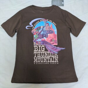 * new goods including carriage * Disney Paris big Thunder mountain T-shirt size 8