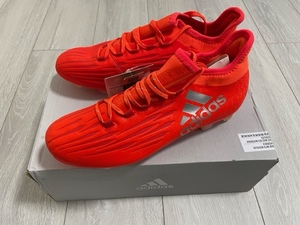 ★値下★新品★未使用★adidas ★アディダス★スパイク★Ｘ16.2ＨＧ★24.5㎝？★赤★レッド★サッカー★フットサル★貴重★部活/練習★レア