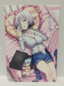 僕の彼女がマジメ過ぎる処女ビッチな件 イラストカード フェチガールズフェア 非売品