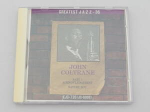 CD/ JOHN COLTRANE GREATEST JAZZ-36 /「J22」中古