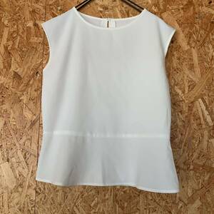 beautiful goods COMME CA ISM tops no sleeve no sleeve blouse blouse 1724