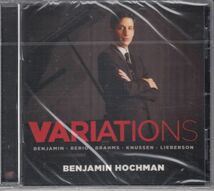 [CD/Avie]ブラームス:ヘンデルの主題に基づく変奏曲とフーガOp.24&リーバーマン:ピアノ変奏曲他/B.ホックマン(p) 2014.6_画像1