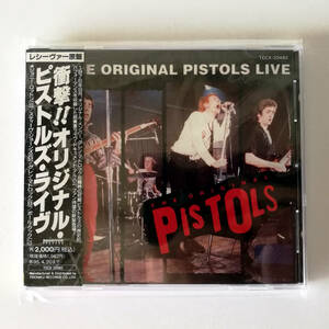 CD★The Original Pistols / Live / Receiver Records Limited TECX-20482 帯付 試聴済