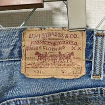 90s Levi's 501xx リーバイス 90年製 USA製 555 デニムパンツ ジーンズ 31×36_画像8