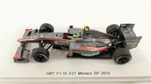 SPARK スパーク 1/43 ヒスパニアレーシングF1チーム HRT F1-10 ＃21 2010 ブルーノセナ Monaco GP Bruno Senna S3003 JP-65_画像1