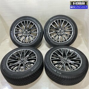 235/55R20 レクサスRX 純正 8-20+30 5H114.3 ミシュラン X-ICE SNOW 20インチ スタッドレス 4本セット 009