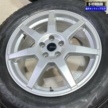 235/65R18 ジャガーFペイス Iペイス 等 テクマグ 7.5-18+45 5H108 ブリヂストン DM-V2 18インチ 4本セット 009k_画像5