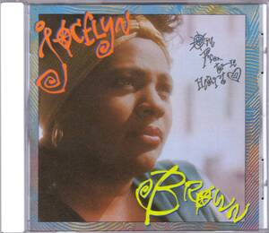 ☆JOCELYN BROWN(ジョセリン・ブラウン)/One From The Heart◆87年発表のMtumeのHubert EavesⅢも参加した歌姫による超大名盤◇レア国内盤