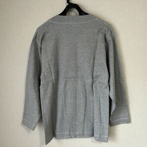 希少 80s 90s plantation トップス M グレー issey miyake ロンT イッセイミヤケ プランテーション vintage カットソー CREW 穴 加工の画像2