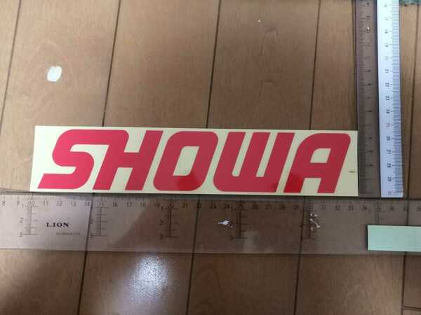 SHOWA ショーワ ステッカー大（台座透明タイプ）