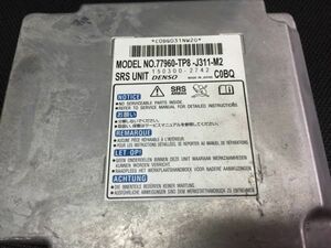 AB3354 アクティ HA８ 77960-TP8-J311-M2エアバッグ コンピューター ECU リビルト保証付き。 エアーバック エアバック　